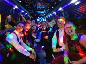 Hingham High School Senior Prom Party Bus