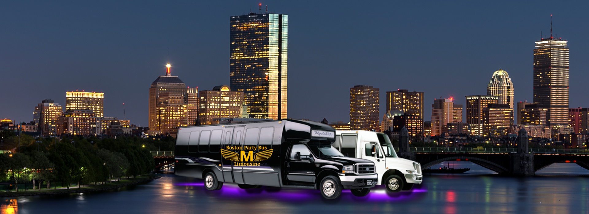 Boston Party Bus Limo Rental - Maxi Limo